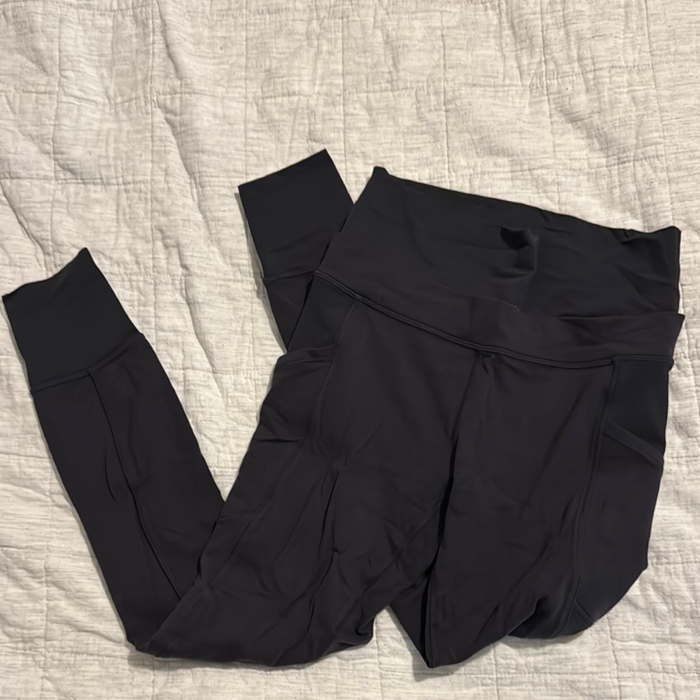 Black High-Waisted Joggers